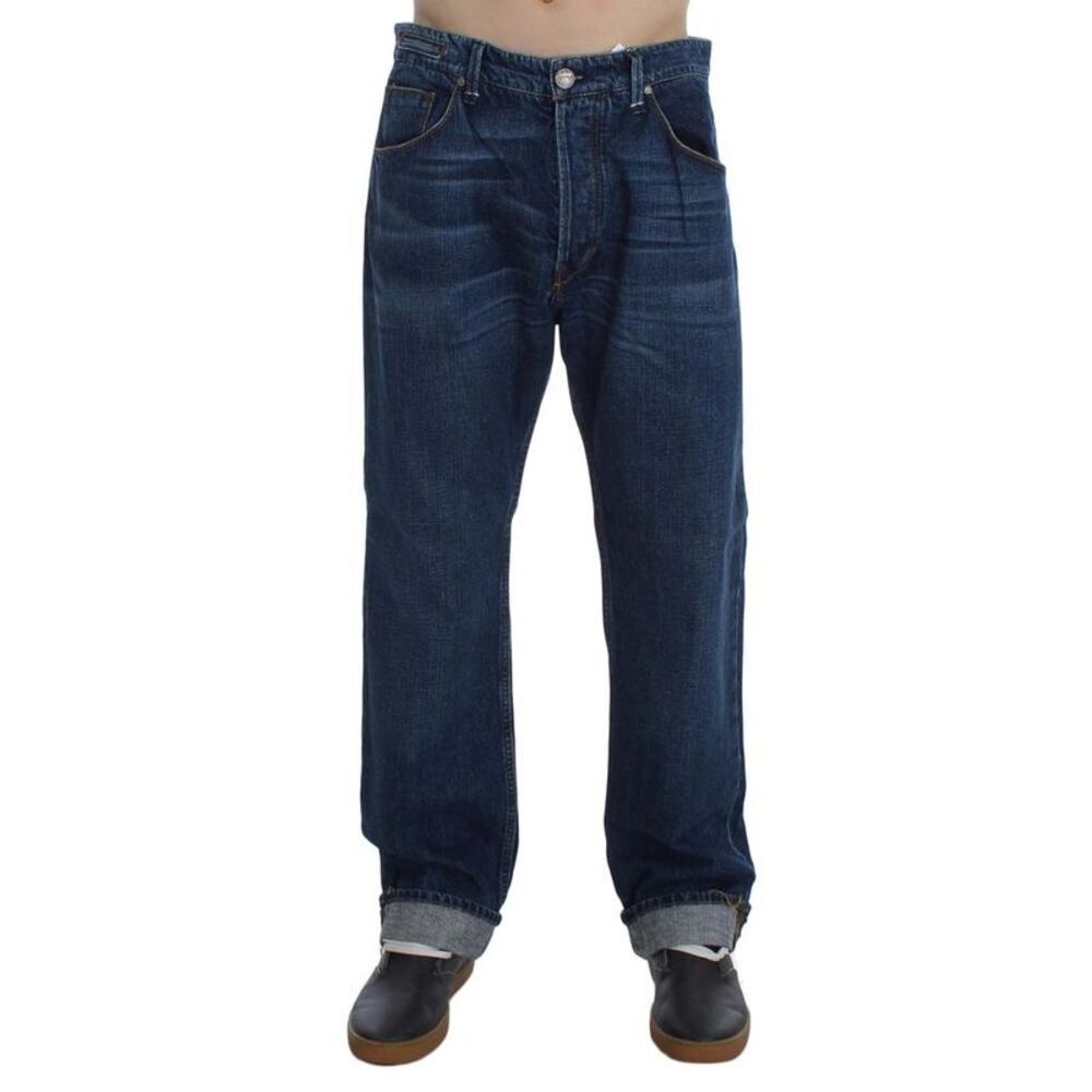 Acht Relaxed Fit Jeans Men Blue Bottoms